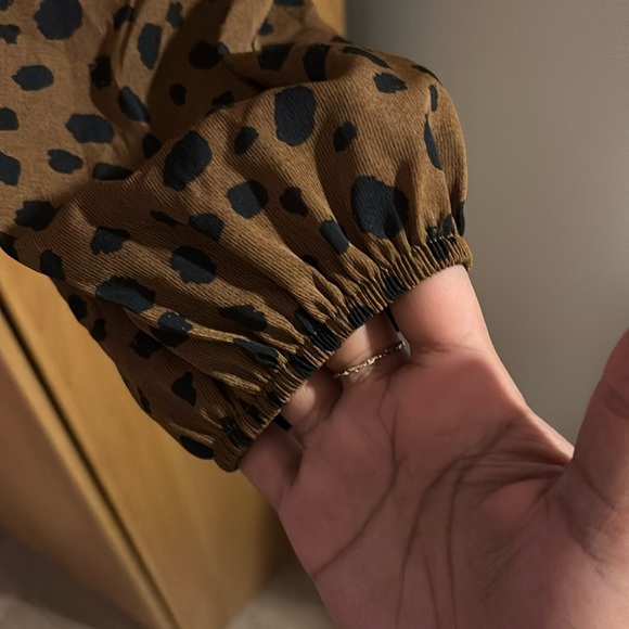 SHEIN - Brown - US M - Women’s Blouse - Trending - Casual - Work - Picture 5 of 6